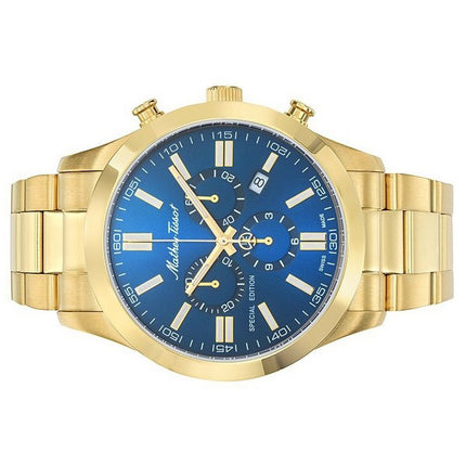 Orologio da uomo Mathey-Tissot Mathy I Jumbo edizione speciale cronografo quadrante blu al quarzo H455CHPBU
