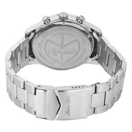 Orologio da uomo Mathey-Tissot Mathy I Jumbo edizione speciale in acciaio inossidabile quadrante giallo al quarzo H455J