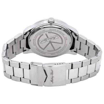 Orologio da uomo Mathey-Tissot Mathy I Jumbo edizione speciale in acciaio inossidabile quadrante verde al quarzo H455VE