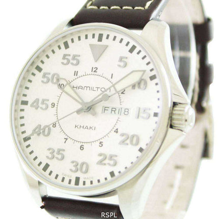 Orologio da uomo Hamilton Khaki Pilot Quartz H64611555