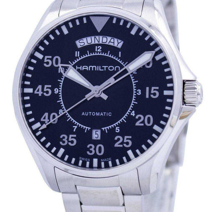 Orologio da uomo Hamilton Pilot Day Date Aviation Automatic H64615135