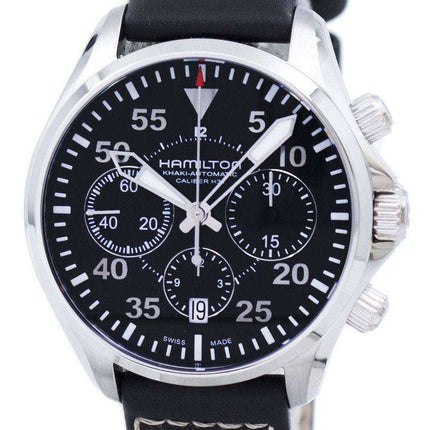 Orologio da uomo Hamilton Khaki Aviation Pilot Auto Chrono H64666735