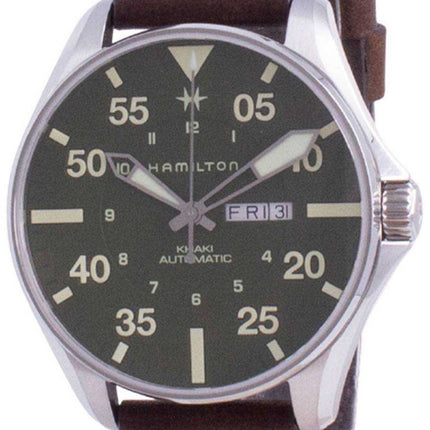 Hamilton Khaki Pilot Schott NYC Limited Edition Automatic H64735561 Orologio da uomo subacqueo 200M
