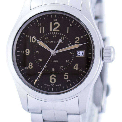 Orologio da uomo Hamilton Khaki archiviato al quarzo Swiss Made H68201193