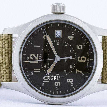 Orologio da uomo Hamilton Khaki archiviato al quarzo Swiss Made H68201993