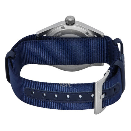 Orologio unisex Hamilton Khaki Field con cinturino in tessuto e quadrante blu al quarzo H69401940