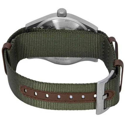Orologio da uomo Hamilton Khaki Field cinturino in nylon quadrante nero meccanico H69529933