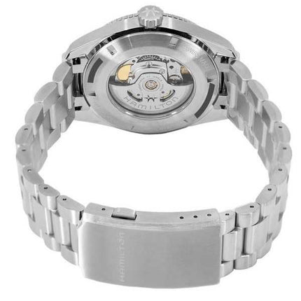 Orologio da uomo Hamilton Khaki Field Expedition in acciaio inossidabile con quadrante nero automatico H70315130 100M
