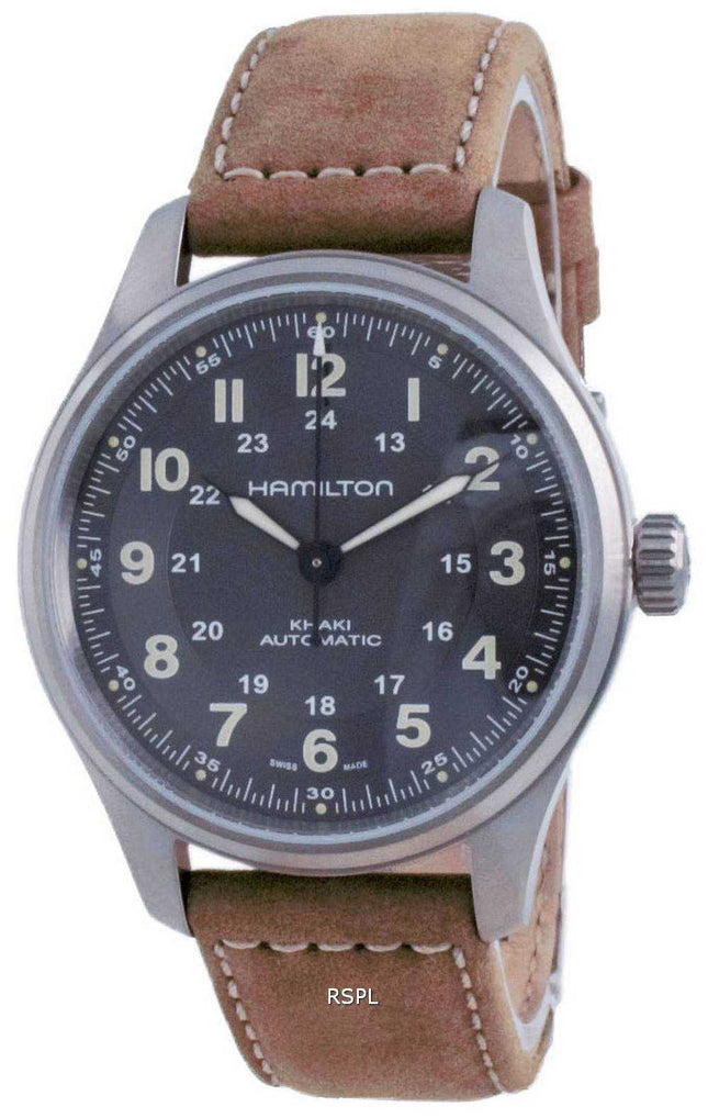 Hamilton Khaki Field Automatic Titanium Black Dial H70545550 Orologio da uomo 100M