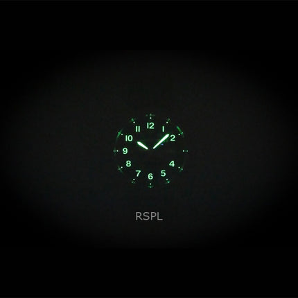 Orologio da uomo Hamilton Khaki con cinturino in pelle e quadrante nero automatico H70605733 100M