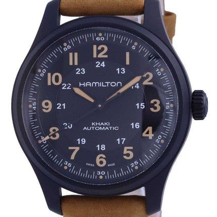 Orologio da uomo Hamilton Khaki Field Titanium automatico H70665533 100M