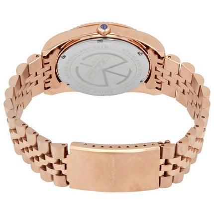 Orologio da uomo Mathey-Tissot Mathy II in acciaio inossidabile oro rosa quadrante marrone al quarzo H710PRM