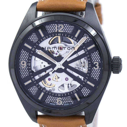 Orologio da uomo Hamilton Khaki Field Automatic Skeleton H72585535