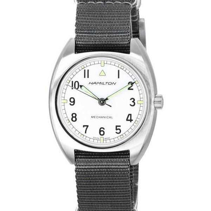 Orologio Hamilton Khaki Aviation Pilot Pioneer quadrante argento meccanico H76419951 100M unisex