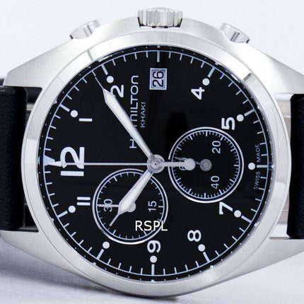 Orologio da uomo Hamilton Khaki Aviation Pilot Pioneer Chrono Quartz H76512733