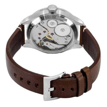 Orologio da uomo Hamilton Khaki Aviation Pilot Pioneer quadrante nero meccanico H76719530 100M