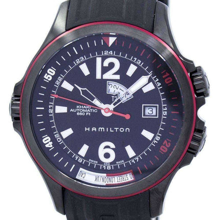 Orologio da uomo Hamilton Khaki Navy GMT Automatic H77585335