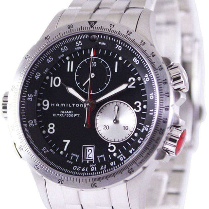 Orologio da uomo Hamilton Khaki ETO Chronograph H77612133