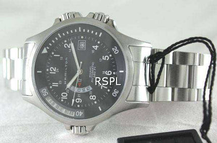 Orologio da uomo Hamilton Khaki Navy GMT H77615133