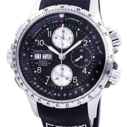 Orologio da uomo Hamilton Khaki X-Wind Automatic Chronograph H77616333