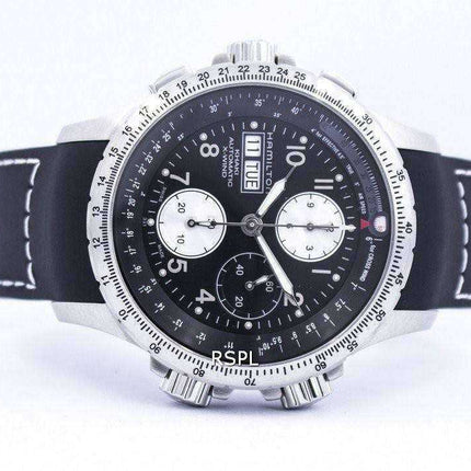 Orologio da uomo Hamilton Khaki X-Wind Automatic Chronograph H77616333