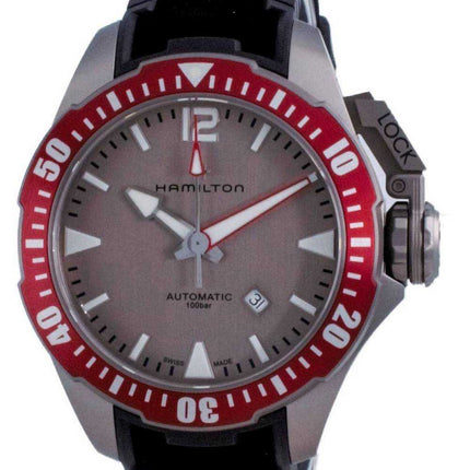 Orologio da uomo Hamilton Khaki Navy Frogman Titanium Automatic H77805380 100M