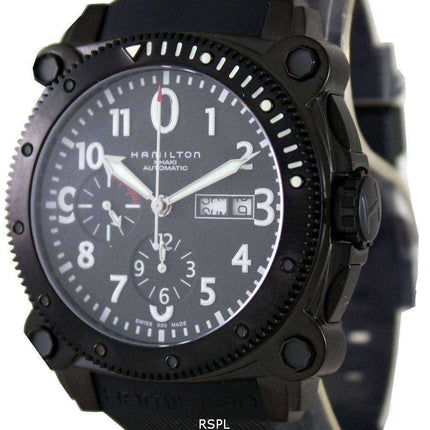 Orologio da uomo Hamilton Khaki Automatic Chronograph H78686333