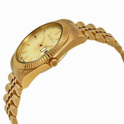 Orologio da uomo Mathey-Tissot Mathy III tono oro in acciaio inossidabile quadrante dorato al quarzo H810PDI