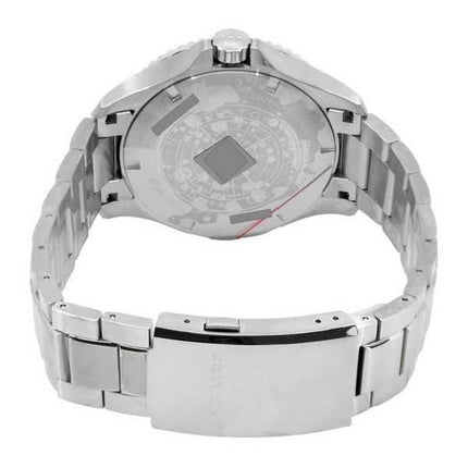 Orologio da uomo Hamilton Khaki Navy Scuba in acciaio inossidabile quadrante argento automatico Diver H82505150 300M