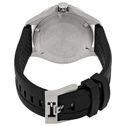 Orologio da uomo Hamilton Khaki Navy Scuba cinturino in caucciù quadrante nero automatico H82515330 300M