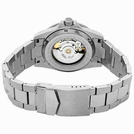 Orologio da uomo Mathey-Tissot Mathy vintage automatico in acciaio inossidabile con quadrante blu H900ATBU