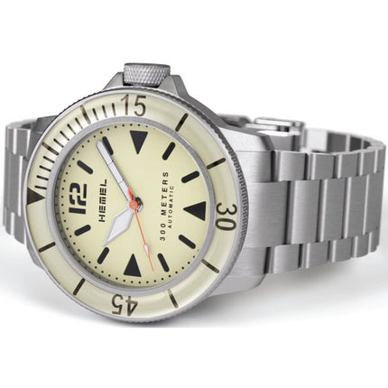 Hemel Hydrodurance Full Lume Super-LumiNova Dial Automatic Diver's HD1FL 300M Orologio da uomo
