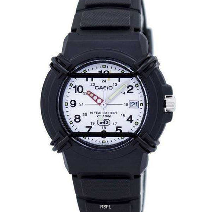 Orologio da uomo analogico bianco Casio Enticer HDA-600B-7BVDF HDA600B-7BVDF