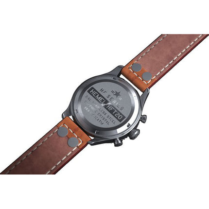 Hemel Reverse Panda Chronograph Lunetta in ceramica nera opaca con orologio da uomo Super-LumiNova C3 quadrante al quarzo HF13 1