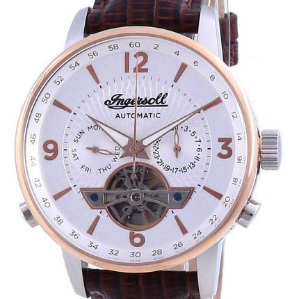 Ingersoll The Grafton Silver Dial Open Heart Automatic I00701B Orologio da uomo