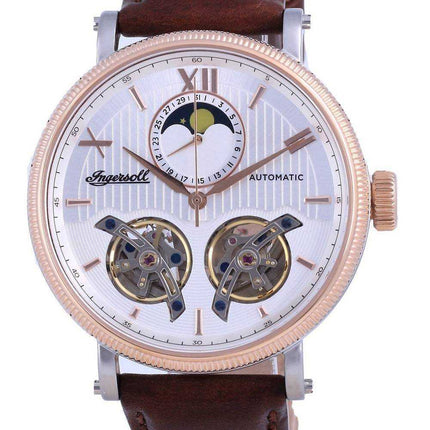 Orologio Ingersoll The Hollywood Open Heart Moon Phase Automatic I09602 da uomo