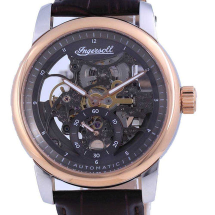Orologio da uomo Ingersoll The Baldwin Skeleton Dial Leather Automatic I11001