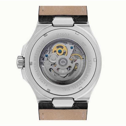 Orologio da uomo Ingersoll The Catalina con cinturino in pelle nero quadrante scheletrato automatico I12502