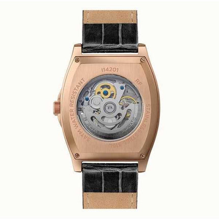 Orologio da uomo Ingersoll The California con cinturino in pelle Cool Grey Skeleton Dial Automatic I14201