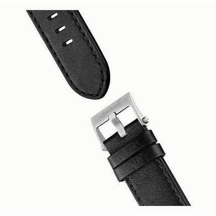Orologio da uomo Ingersoll The Freestyle con cinturino in pelle e quadrante nero scheletrato automatico I14401