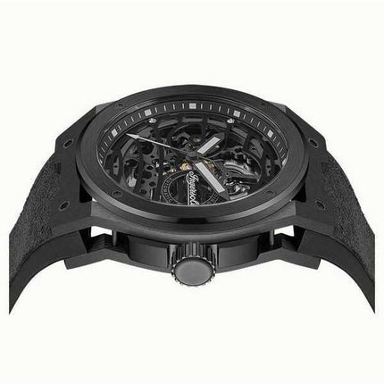 Orologio da uomo Ingersoll The Springfield Black Skeleton Dial Automatic I15201