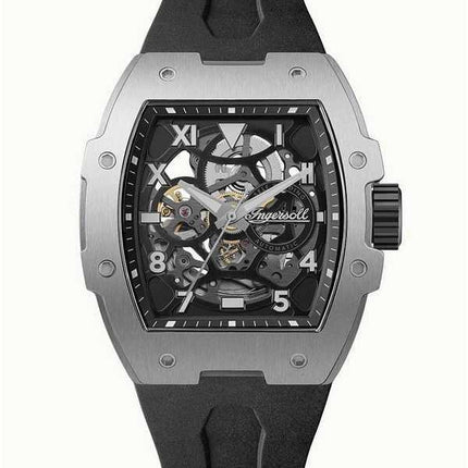 Orologio da uomo Ingersoll The Play Black Skeleton Dial Automatic I15301