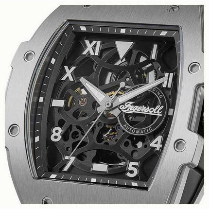 Orologio da uomo Ingersoll The Play Black Skeleton Dial Automatic I15301