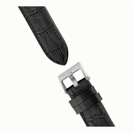 Orologio da uomo Ingersoll The Spirit Moon Phase cinturino in pelle quadrante scheletrato nero automatico I15801