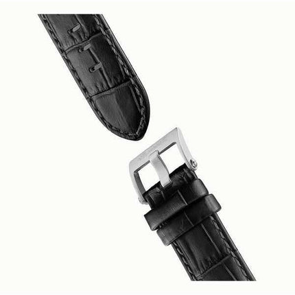 Orologio da uomo Ingersoll The Arc Moon Phase cinturino in pelle quadrante scheletrato nero automatico I16001
