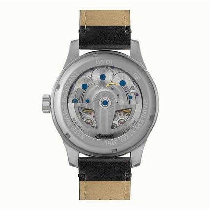 Ingersoll The Naismith cinturino in pelle quadrante scheletrato nero automatico I16101 orologio da uomo