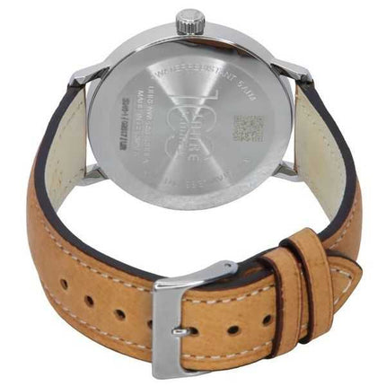 Orologio da uomo Iron Annie 100 Jahre Bauhaus cinturino in pelle quadrante bianco al quarzo 50461