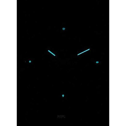 Orologio da uomo Iron Annie 100 Jahre Bauhaus cinturino in pelle quadrante nero al quarzo 50462