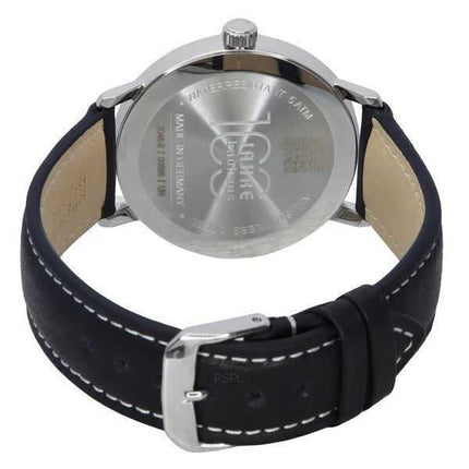 Orologio da uomo Iron Annie 100 Jahre Bauhaus cinturino in pelle quadrante nero al quarzo 50462