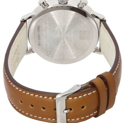 Orologio da uomo Iron Annie Bauhaus cronografo quadrante blu solare 50863
